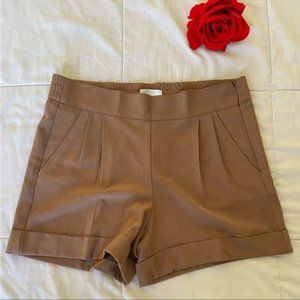 New York and company tan brown shorts